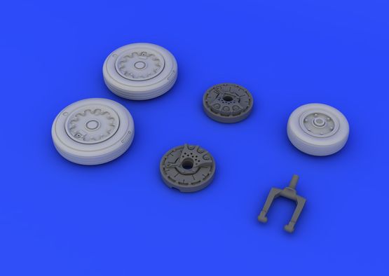 Eduard Brassin 648214 1:48 Douglas A-4E/F Skyhawk wheels with weighted tyre effect