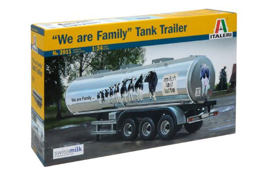 Italeri 3911 1:24 'We Are Family' Tanker Trailer