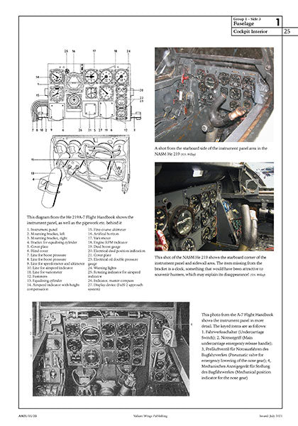 Valiant Wings Publishing AA-01 Second Edition! The Heinkel He-219 'Uhu'. A Detailed Guide to the Luftwaffe's Ultimate Nightfighter by Richard A. Franks