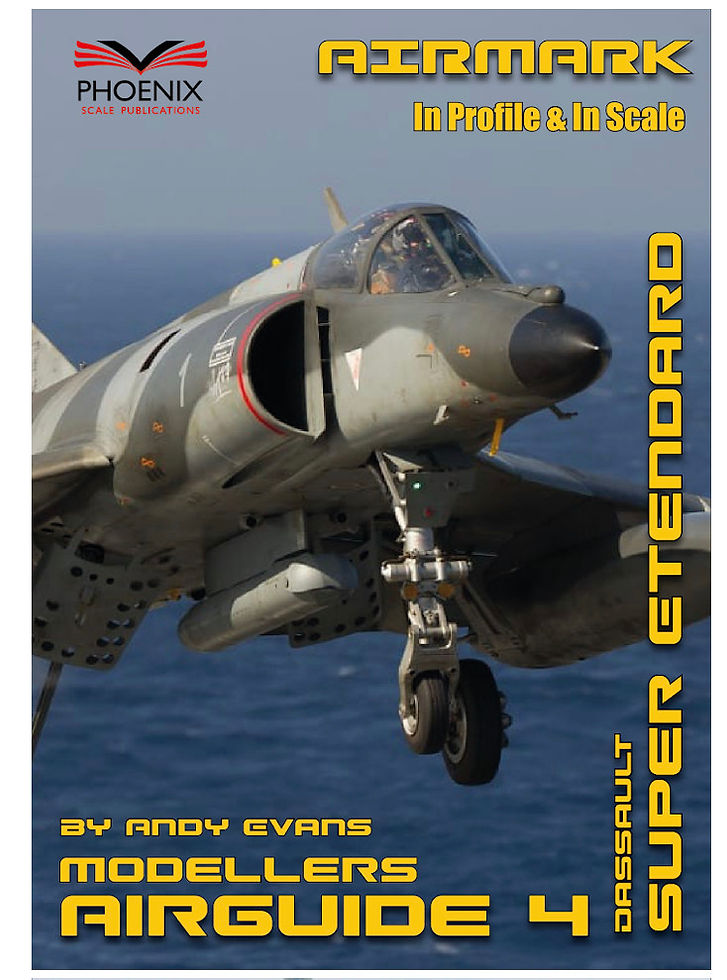 Airmark AA04 - Dassault Super Etendard by Andy Evans 'Profile & Scale Airguide Series'