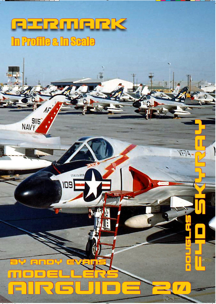 Airmark AA20 - Douglas F4D Skyray by Andy Evans 'In Profile & In Scale Airguide Series'