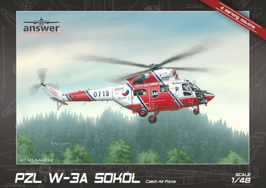 Answer AA48002 1:48 PZL W-3A Sokol 'Czech Air Force'