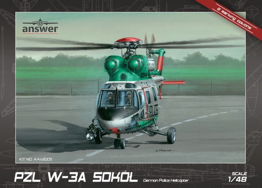 Answer AA48005 1:48 PZL W-3T Sokol German Police