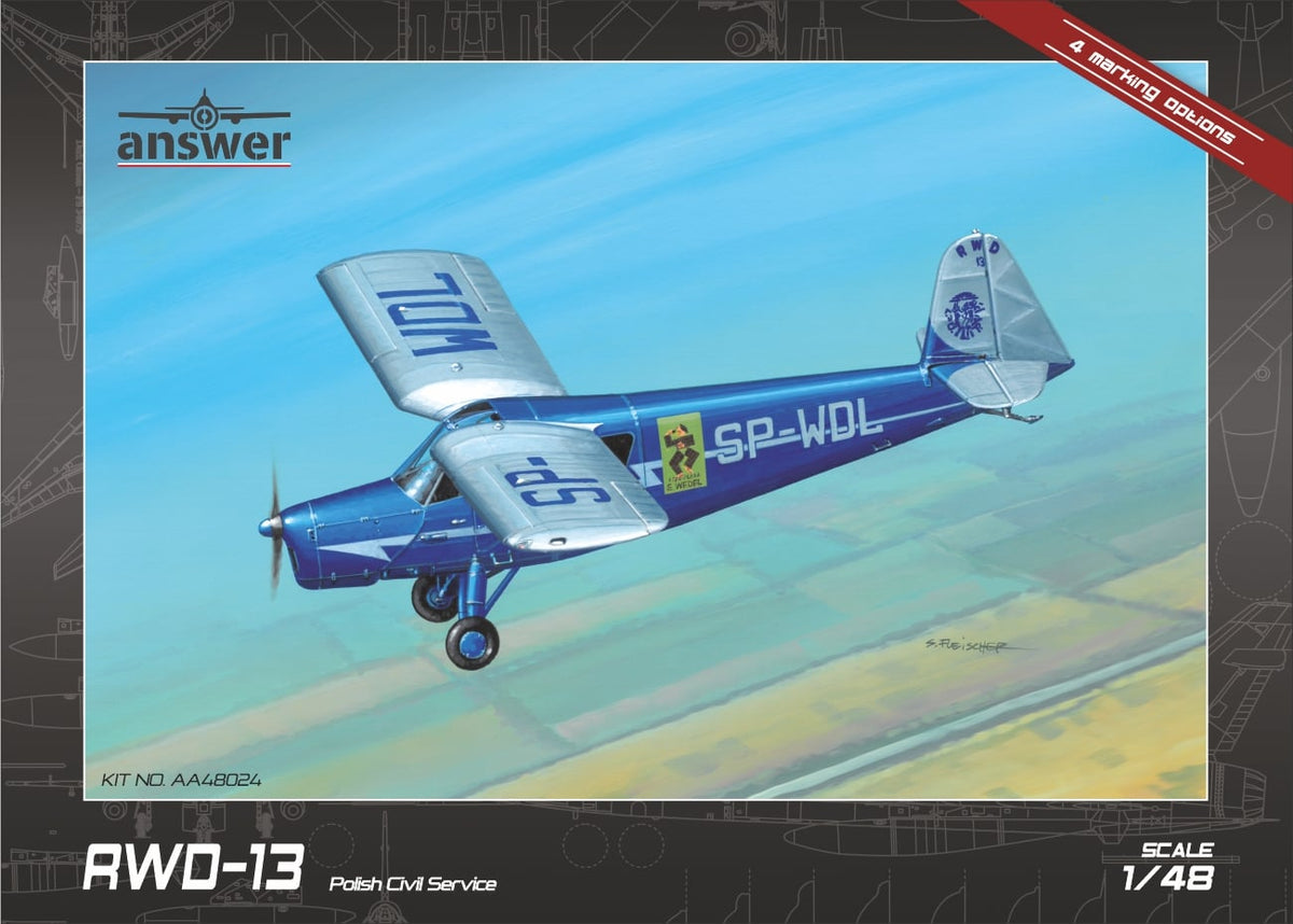 Answer 48024 1:48 RWD-13 'Polish Civil Service'