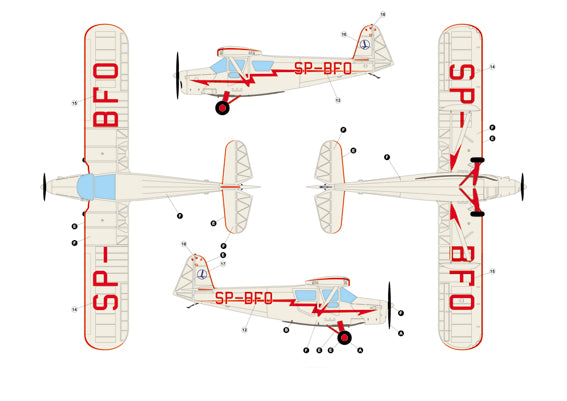 Answer 48024 1:48 RWD-13 'Polish Civil Service'