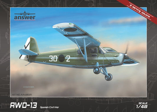 Answer 48025 1:48 RWD-13 'Spanish Civil War'