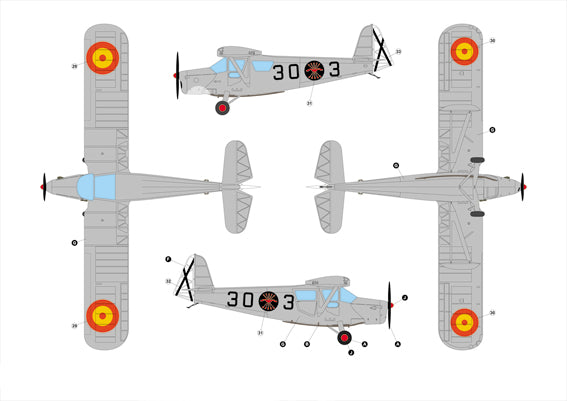 Answer 48025 1:48 RWD-13 'Spanish Civil War'