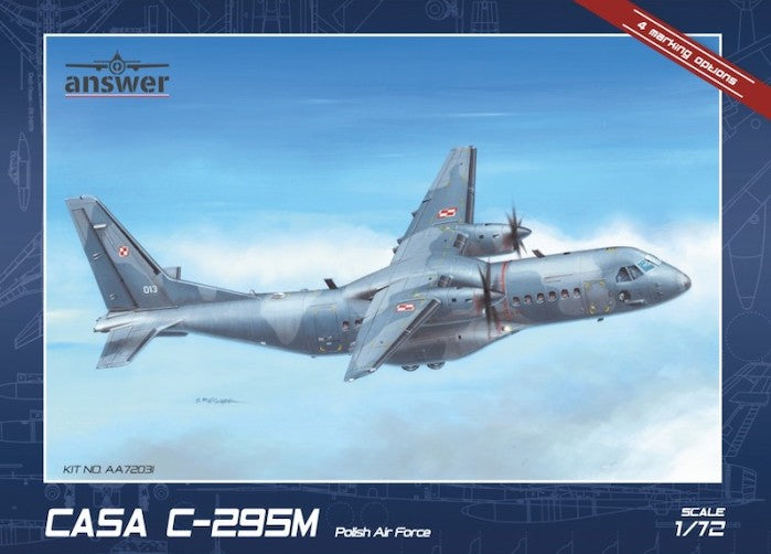 Answer 72031 1:72 Casa C-295M Polish Air Force