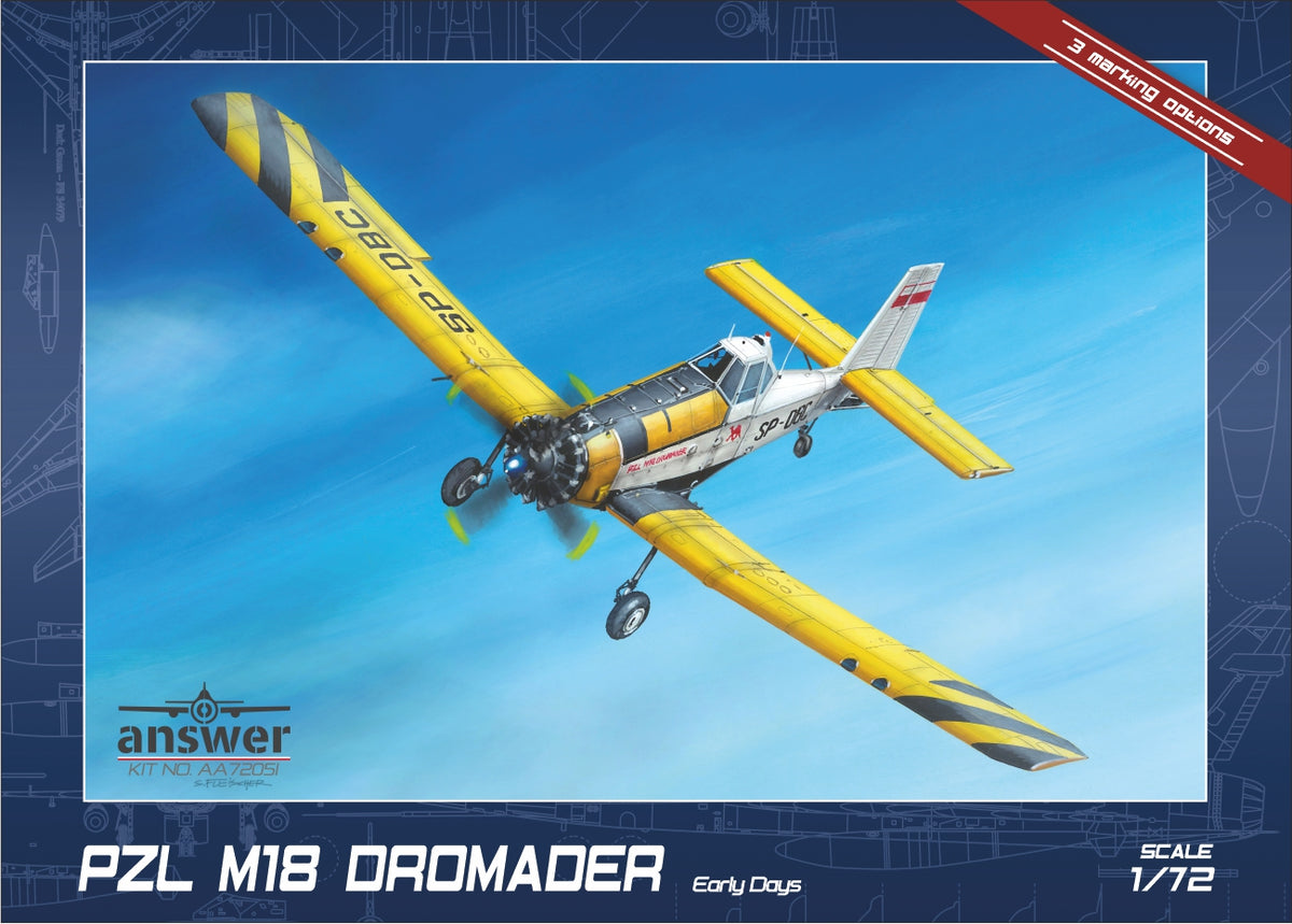 Answer 72051 1:72 PZL M-18 Dromader 'Early Days'