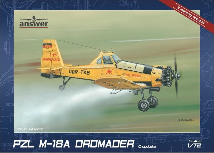 Answer 72052 1:72 PZL M-18B/AVA-303 Dromader