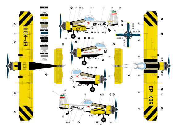 Answer 72052 1:72 PZL M-18B/AVA-303 Dromader