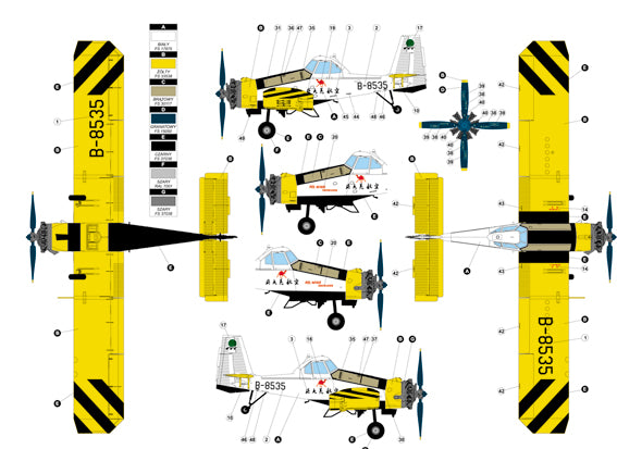 Answer 72052 1:72 PZL M-18B/AVA-303 Dromader