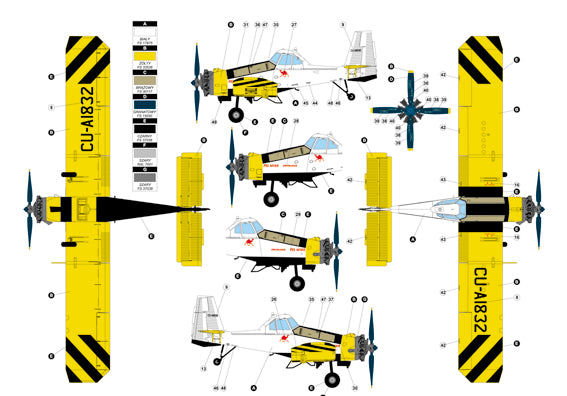 Answer 72052 1:72 PZL M-18B/AVA-303 Dromader