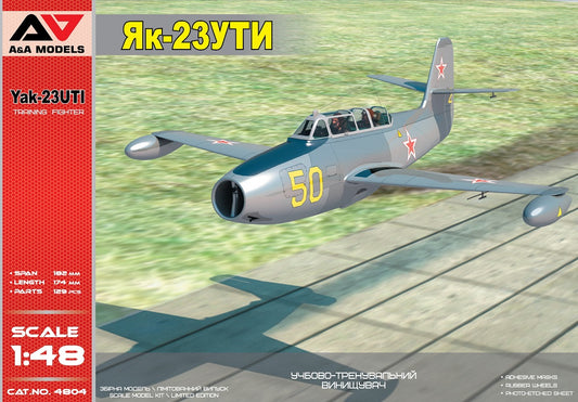 A & A Models 4804 1:48 Yakovlev Yak-23UTI Military Trainer