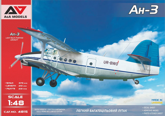 A & A Models 4815 1:48 Antonov An-3