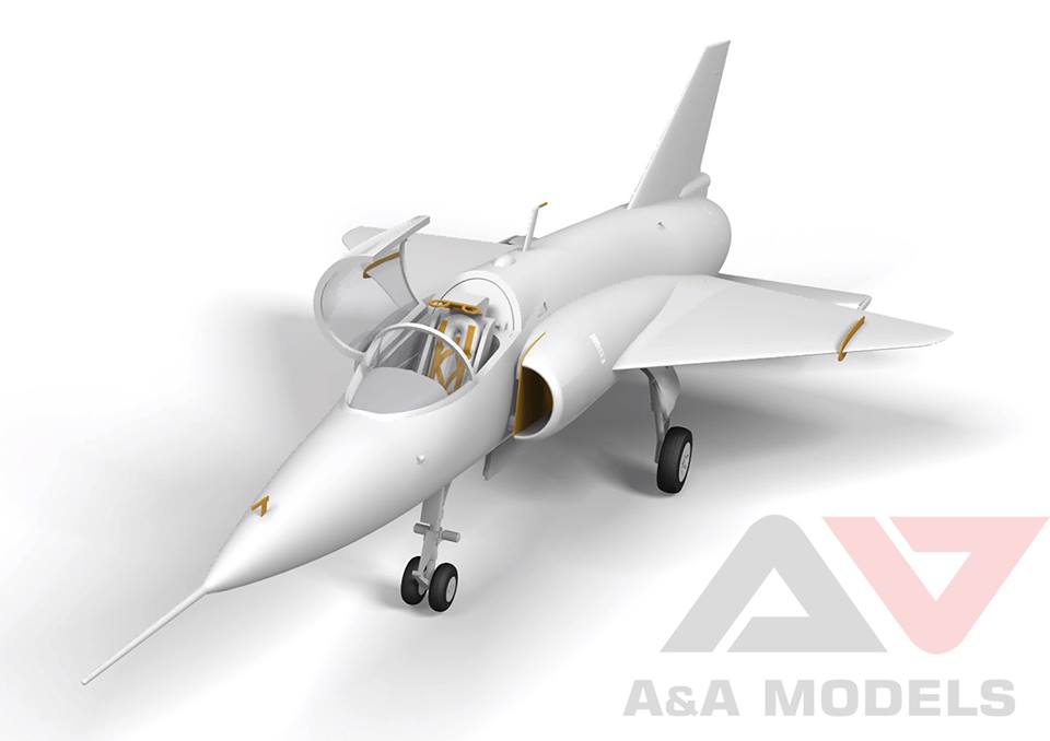 A & A Models 7207 1:72 Helwan HA-300 Supersonic Interceptor