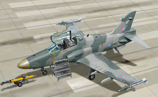 A & A Models 7229 1:72 British Aerospace Hawk 200 reg ZJ201