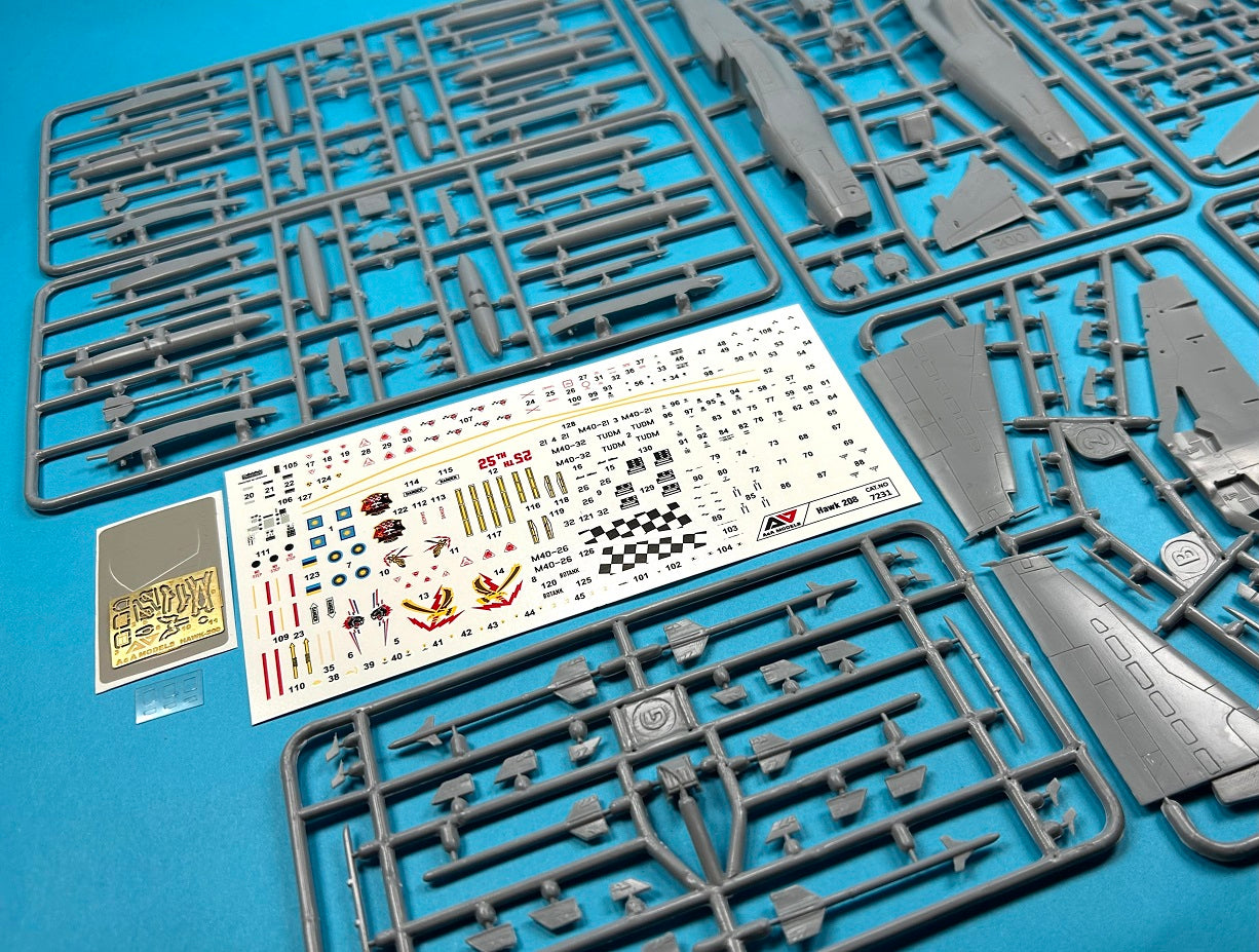 A & A Models 7231 1:72 Hawk 208 light fighter (Malaysian A.F)