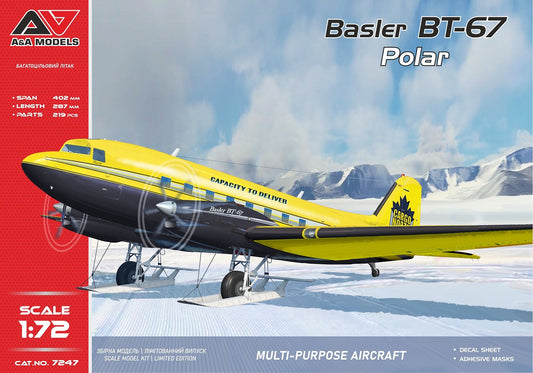 A & A Models 7247 1:72 BT-67 'Polar' (with snow skis)