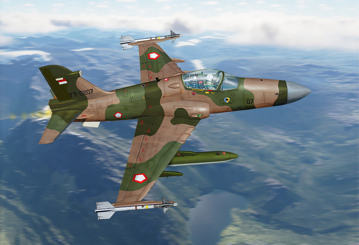 A & A Models 7252 1:72 Hawk 209 light fighter (Indonesian A.F.)