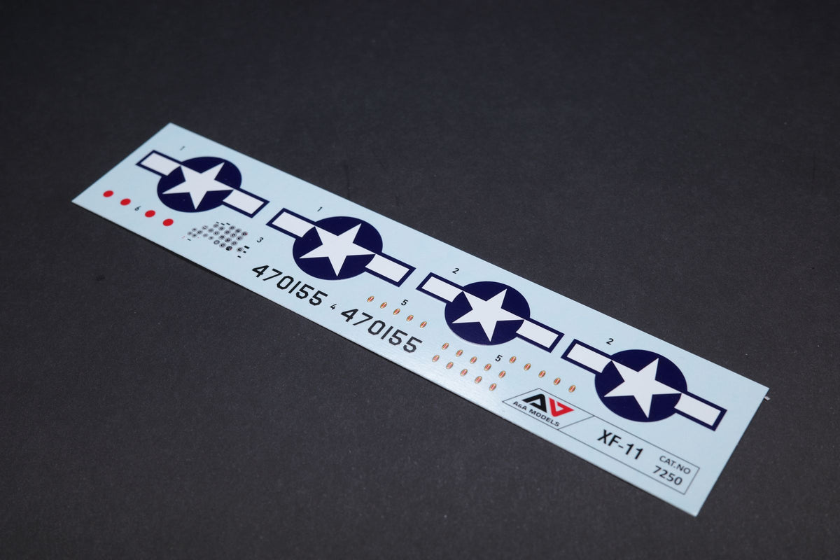 A & A Models 7258 1:72 Hughes XF-11/XR-11 experimental reconnaisance aircraft (#47-0156)