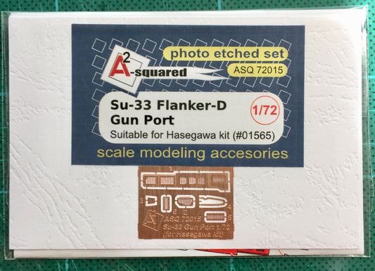 A-Squared AASQ72015 1:72 Sukhoi Su-33 Flanker-D Gun Port (for Hasegawa kit)