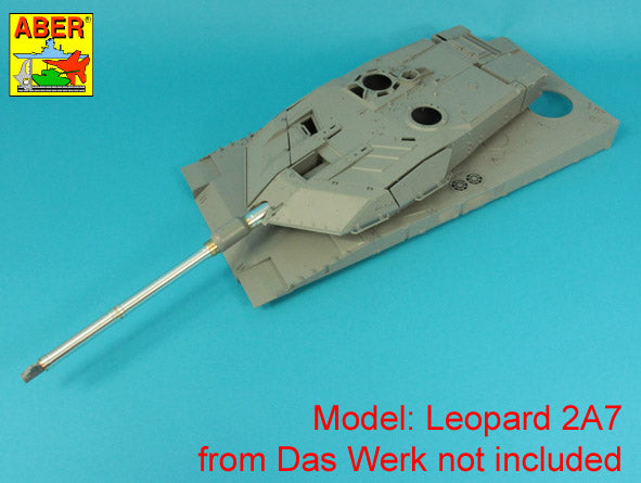 Aber 16L-34 1:16 120 mm L/55 Barrel for German Tank Leopard 2 A7V