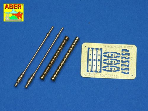 Aber A24002 1:24 Set of 2 Barrels for German 7,92mm MG.17 Aircraft Machine Guns