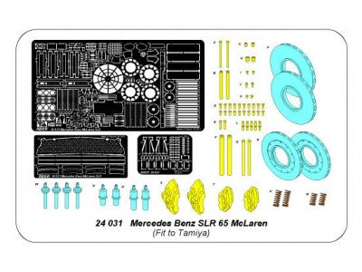 Aber 24031 1:24 Mercedes-Benz SLR Mclaren high detail set