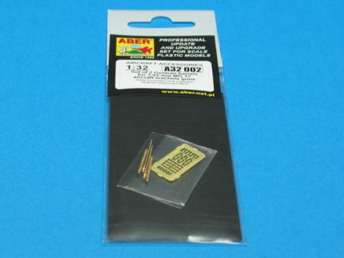 Aber A32002 1:32 Set of 2 German Barrels for 7,92mm MG.17 Aircraft Machine Guns