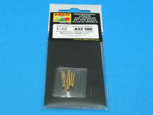 Aber A32106 1:32 Mitsubishi A6M5 Zero Armament