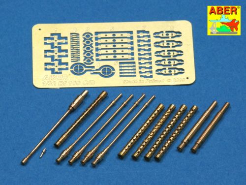 Aber A32110 1:32 Messerschmitt Bf-110C/Bf-110D Armament with Etched Parts