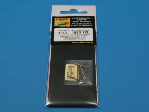 Aber A32112 1:32 Messerschmitt Bf-109E-3 to E-9 Armament for German Fighter