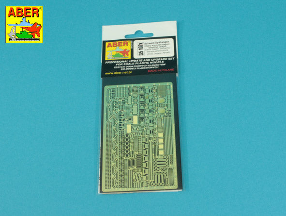 Aber 35107X 1:35 Schwere Spahwagen (Heavy armoured wagon) -simplified versIon