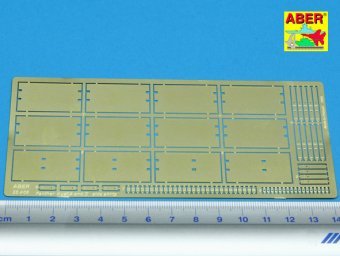 Aber 35A008 1:35 Pz.Kpfw.V Panther Ausf.A/D, Berge-Panther Pz.Kpfw.V Panther side skirts