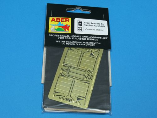 Aber 35A031 1:35 Pz.Kpfw.V Panther Ausf.A/D Front Fender