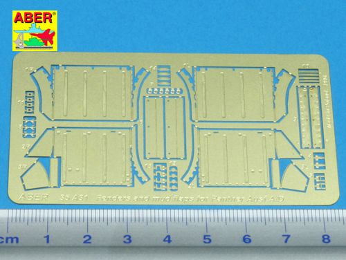 Aber 35A031 1:35 Pz.Kpfw.V Panther Ausf.A/D Front Fender