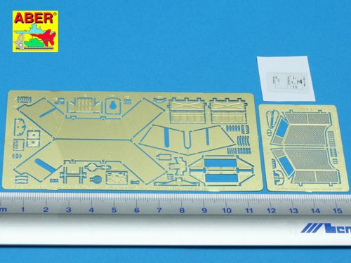 Aber 35A033 1:35 Turret for German Sd.Kfz.234/1 or Sd.Kfz.140/1 or 251/23 or 250/9 (neu)