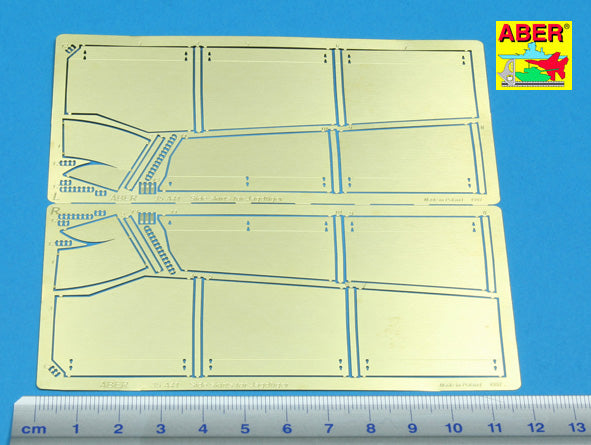 Aber 35A041 1:35 JagdTiger Henschel Side Skirts