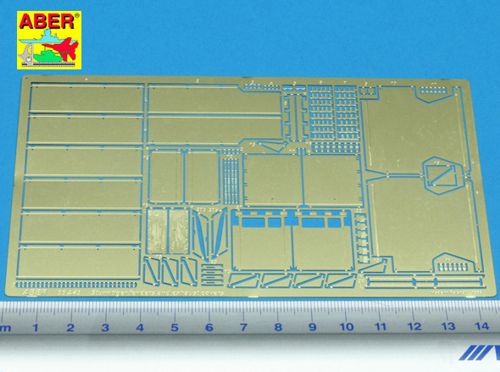 Aber 35A043 1:35 Fenders and Exhaust Cover for Sturmtiger 38cm