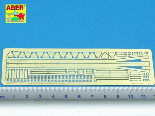 Aber 35A044 1:35 Brackets for Sturmgeschutz/StuG.IV Side Skirts