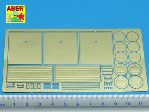 Aber 35A046 1:35 Side Fuel Tanks for Soviet T-34