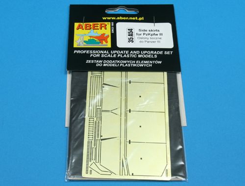 Aber 35A054 1:35 Pz.Kpfw.III Side Skirts