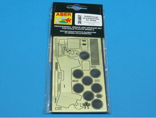 Aber 35A057 1:35 Willys Jeep Accessories and Details