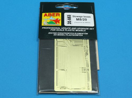 Aber 35A083 1:35 M8 Greyhound Armoured Car Stowage Boxes