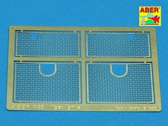 Aber 35G03 1:35 Grilles for Pz.Kpfw.VI Tiger I