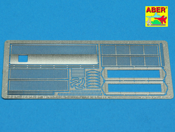 Aber 35G16 1:35 Grilles for Soviet KV-I and KV-II