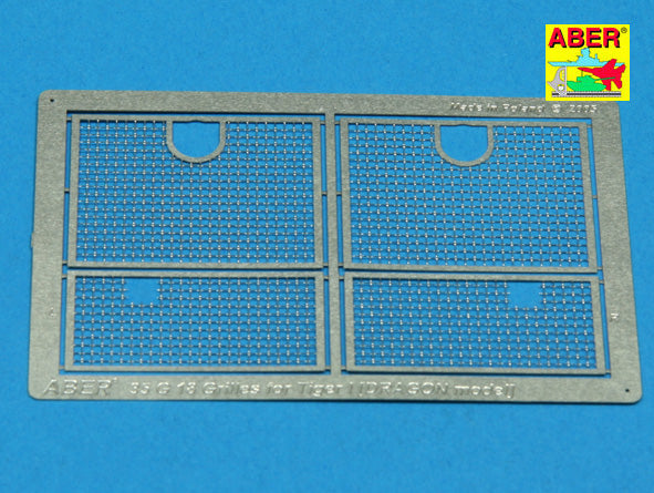 Aber 35G18 1:35 Grilles for Pz.Kpfw.VI Tiger I Sd.Kfz.181