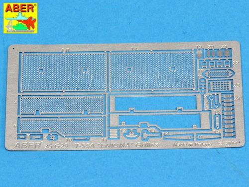 Aber 35G29 1:35 Grilles for Soviet Yank T-55A & ENIGMA