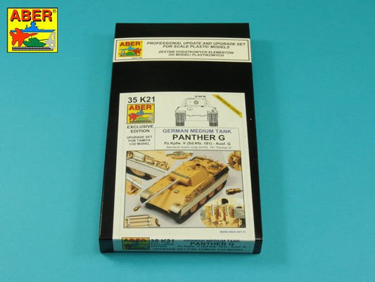 Aber 35K21 1:35 Pz.Kpfw.V Ausf.G Panther Upgrade Set